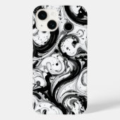 Zwart-wit wervelende iPhone / iPad-hoesje Case-Mate iPhone Case (Achterkant)