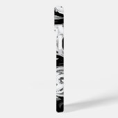 Zwart-wit wervelende iPhone / iPad-hoesje Case-Mate iPhone Case (Achterkant / Links)