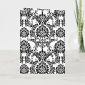 Zwart-wit wervelfoto tweevoudige bruiloft (Achterkant)