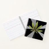 Zwart&Wit werveling....... Notitieboek (Binnen)