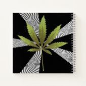 Zwart&Wit werveling....... Notitieboek (Achterkant)