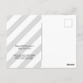 Zwart & Wit Wij Hernieuwen Nog Steeds onze Gelofte Briefkaart (Achterkant)