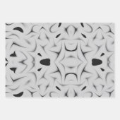 ZWART-WIT WIKKELPAPIER INPAKPAPIER VEL (Voorkant 3)