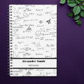 Zwart-wit Wiskunde vergelijkingen Planner