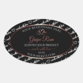 Zwart wit woord: label voor wolkenproduct Burgund  (Voorkant)