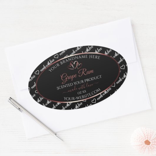 Zwart wit woord: label voor wolkenproduct Burgund  (Envelop)