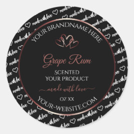 Zwart wit woord: label voor wolkenproduct Burgund 