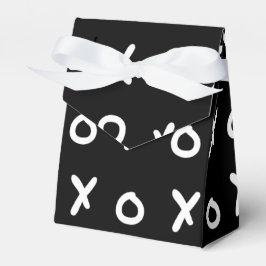 Zwart & Wit X O XO X&O's Trendy Cute Bedankdoosjes