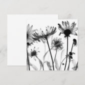 Zwart & wit X-Ray Bloemen (Voorkant / Achterkant)