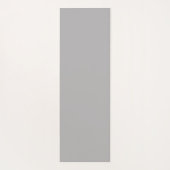 Zwart & Wit Yoga Katten op Licht Zilver Grijs Yogamat (Achterkant)