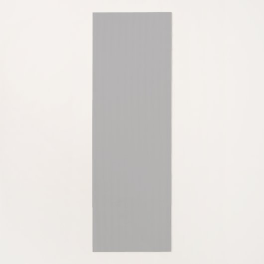 Zwart & Wit Yoga Katten op Licht Zilver Grijs Yogamat (Achterkant)