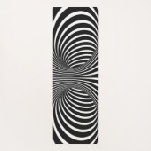 Zwart-wit Yogamat (Achterkant)