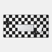 Zwart & wit Zakelijk logo Bedrijfsmerk Checkers Bureaumat (Keyboard & Muis)