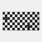 Zwart & wit Zakelijk logo Bedrijfsmerk Checkers Bureaumat (Voorkant)