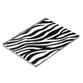 Zwart wit Zebra afdrukken Notitieboek (Linkerzijde)