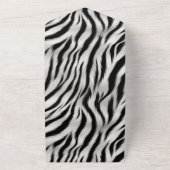Zwart Wit Zebra Dierenprint Safari All In One Uitnodiging (Buitenkant)