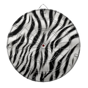 Zwart Wit Zebra Print Dierensafari Dartbord