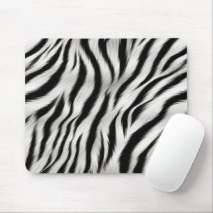 Zwart Wit Zebra Print Dierensafari Muismat