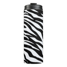 Zwart-wit zebra safari dier patroon