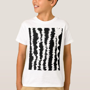 Zwart-wit Zebra T-shirt
