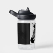Zwart-wit Zebra Waterfles (Rechts)