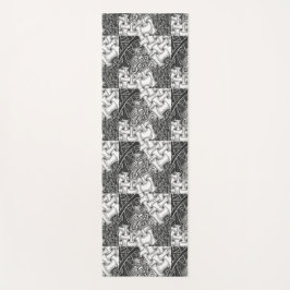 Zwart & Wit Zen Yoga Mat