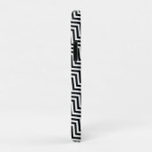 Zwart-wit Zig Zag 1 Speck Hoesje (Achterkant/rechts)