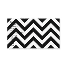 Zwart-wit Zigzag Chevrons Patroon