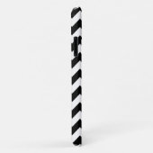 Zwart-wit zigzag patroon, Chevron Pattern Case-Mate iPhone Case (Achterkant/rechts)