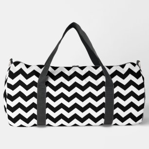 Zwart-wit zigzag patroon, Chevron Pattern Plunjezak