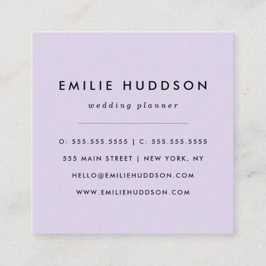 Zwart-wit zigzag patroon, Chevron Pattern Vierkante Visitekaartje (Achterkant)