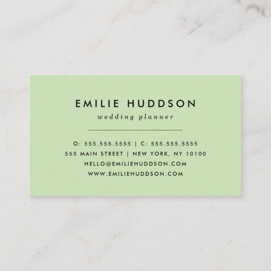 Zwart-wit zigzag patroon, Chevron Pattern Visitekaartje (Achterkant)