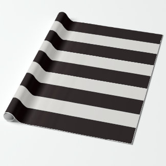 Zwart-wit zonnescherm strepen cadeaupapier