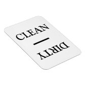 Zwart wit zwart wasapparaat schoon vuil magneet (Rechterzijde)