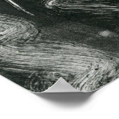 Zwart-wit zwart-wit, Abstract Poster (Hoek)