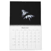 Zwart-wit, zwart-wit, zwart-wit, zwart-wit kalender (Mar 2027)
