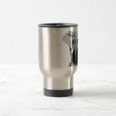 Zwart-witachtig olifant reisbeker (Center)