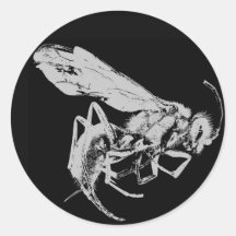 Zwart-witachtige, minimalistische stijl snijtbijen