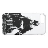 Zwart-witafbeeldingen Case-Mate iPhone Case (Achterkant (Horizontaal))