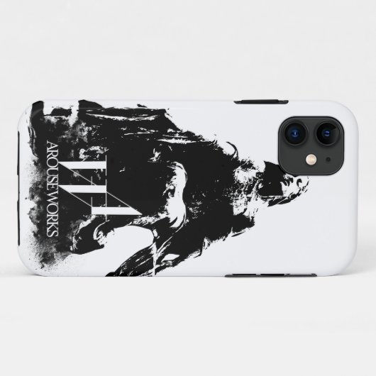 Zwart-witafbeeldingen Case-Mate iPhone Case (Achterkant (horizontaal))