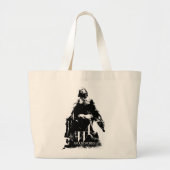 Zwart-witafbeeldingen Grote Tote Bag (Voorkant)