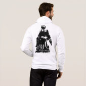 Zwart-witafbeeldingen Hoodie (Achterkant volledig)