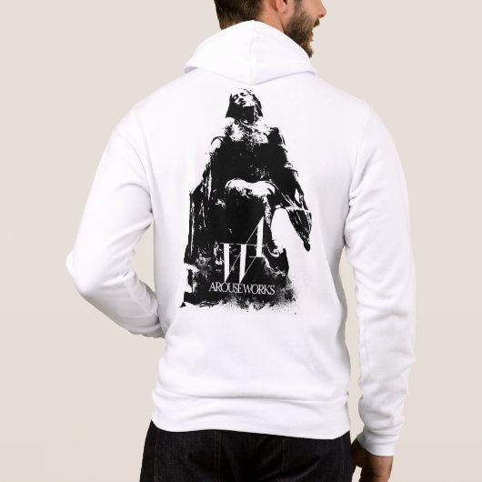 Zwart-witafbeeldingen Hoodie (Achterkant)