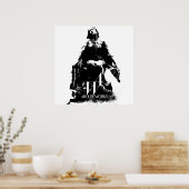 Zwart-witafbeeldingen Poster (Keuken)