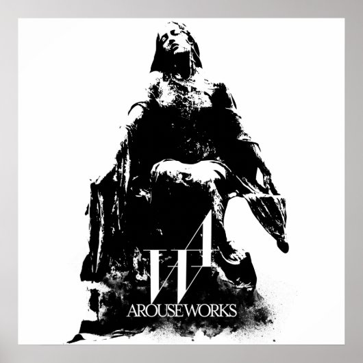 Zwart-witafbeeldingen Poster (Voorkant)