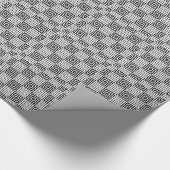 Zwart-witafdrukken Cadeaupapier (Hoek)