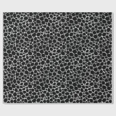 Zwart-witafdrukken Cadeaupapier (Vlak)