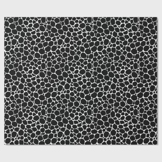 Zwart-witafdrukken Cadeaupapier (Vlak)