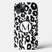 Zwart-witafdrukken Case-Mate iPhone Case (Achterkant)