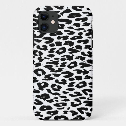 Zwart-witafdrukken Case-Mate iPhone Case (Achterkant)